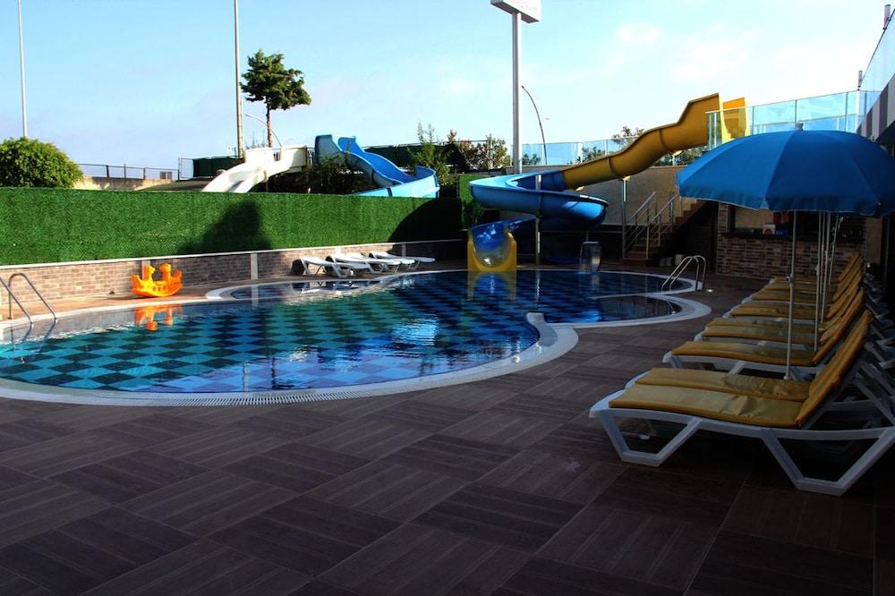 Tosmur Merlin Beach Park Hotel מראה חיצוני תמונה