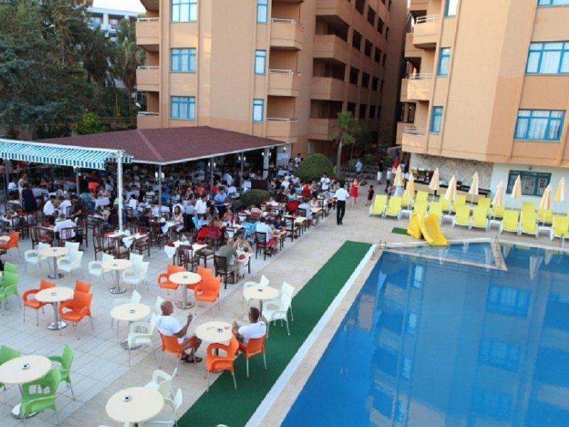 Tosmur Merlin Beach Park Hotel מראה חיצוני תמונה